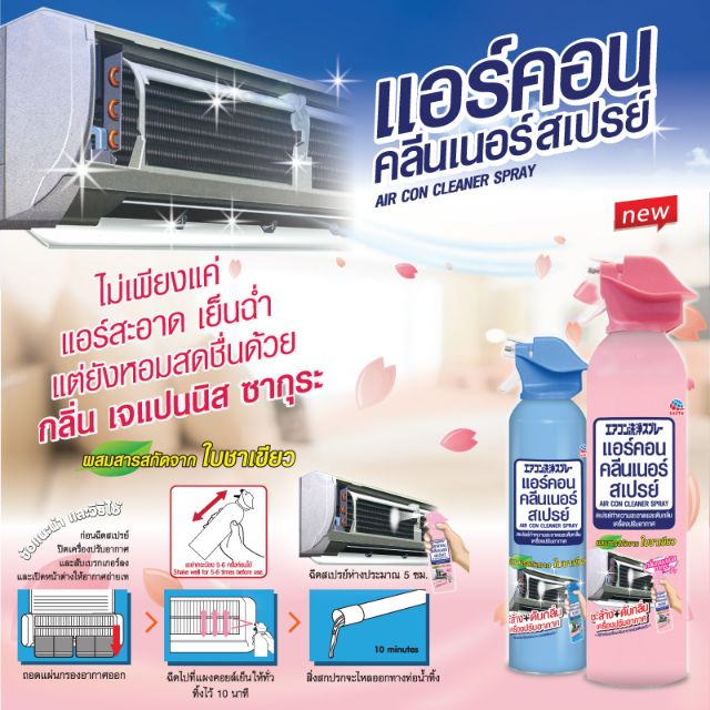 air-con-สเปรย์ล้างแอร์-ทำได้ด้วยตัวเอง