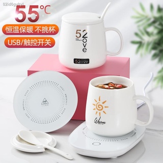 55 ℃ ฉนวนกันความร้อน Coaster Thermoregulation และแผ่นฉนวนสุขภาพ Milk Warmer แผ่นฉนวนกันความร้อน Multi-function Temperatu