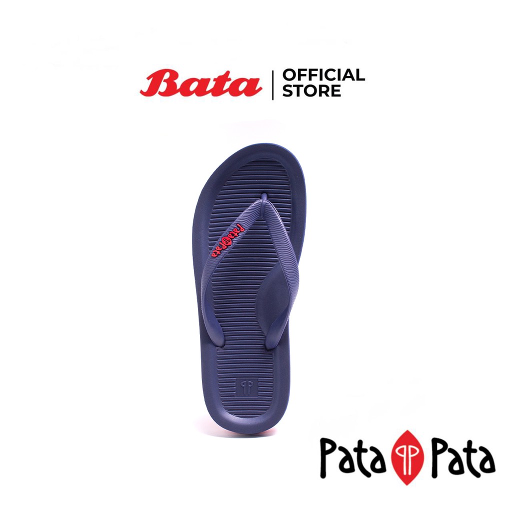 bata-บาจา-รองเท้าเล่นน้ำสงกรานต์-รองเท้าแตะลุยน้ำสงกรานต์-แบบหนีบ-พื้นยาง-น้ำหนักเบา-สำหรับผู้ชาย-ยี่ห้อ-patapata-รุ่น-island-สีน้ำเงิน-8719215