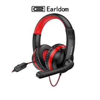 Earldom Hoco Gaming Headphones  รุ่น : W103 หูฟังคอมพิวเตอร์ ครอบหู พร้อมไมโครโฟน