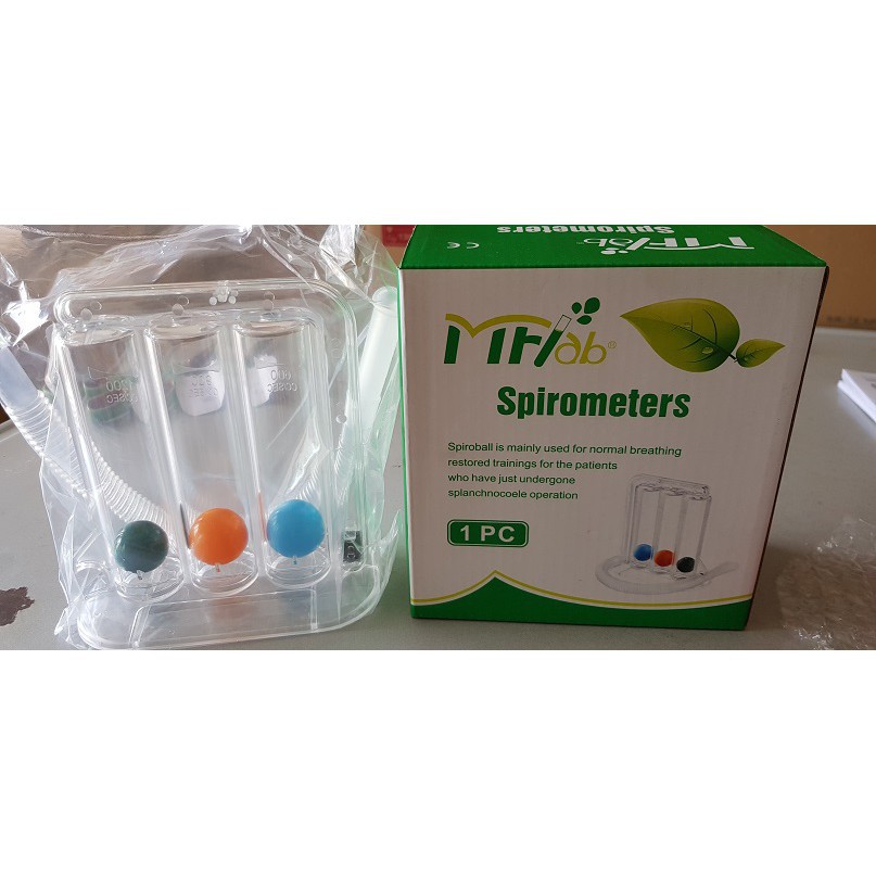 incentive-spirometer-เครื่องเป่าบริหารปอด-incentive-spirometer-tribal-tri-flow-meter-พร้อมส่ง