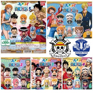 ครบ 5 ชุด💥 กาชาปอง วันพีช ของแท้ มือสอง Complete Edition พร้อมใบปิด ซื้อทีเดียวจบ One Piece Collechara From TV Animation