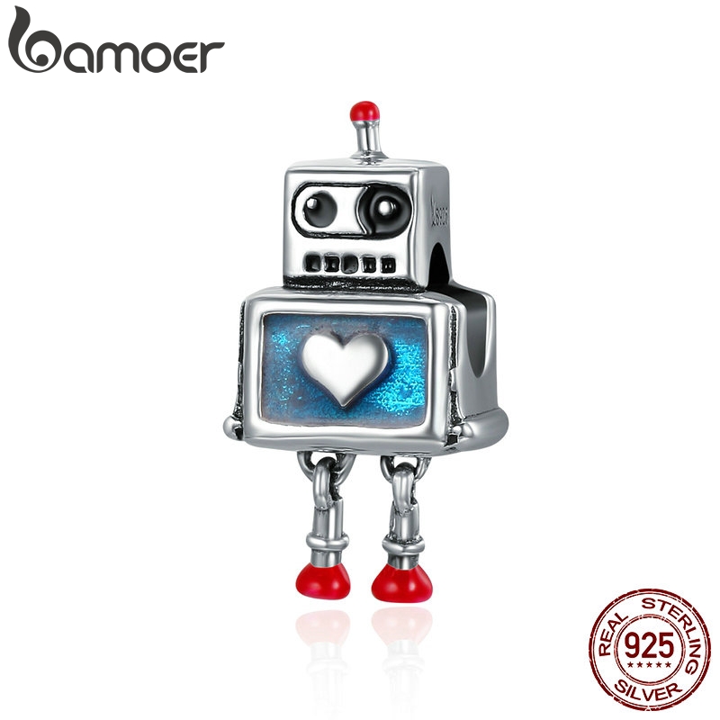 bamoer-cute-robot-charms-fit-bracelets-amp-necklace-diy-100-925-sterling-silver-scc346