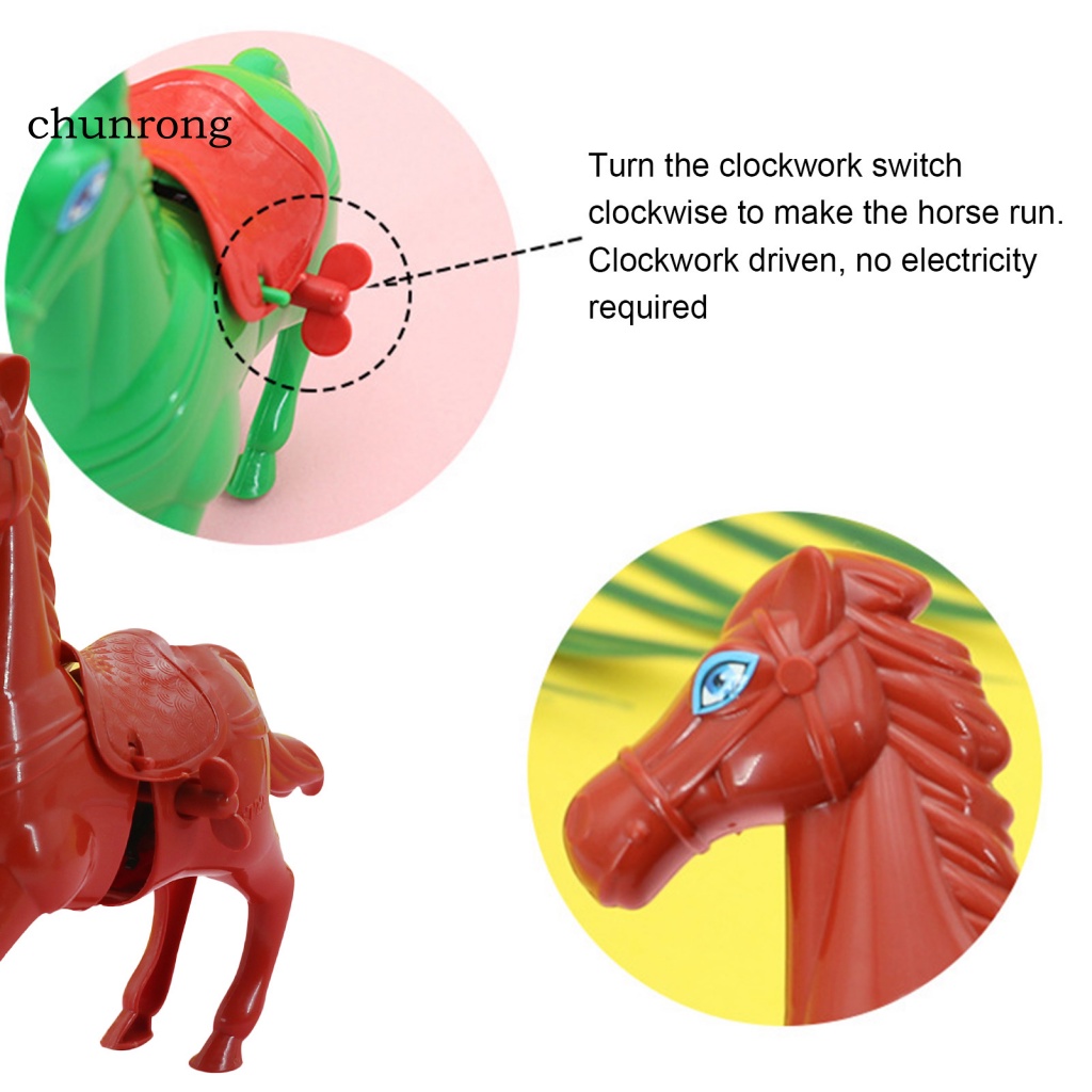 chunrong-ของเล่นไขลาน-รูปสัตว์กระโดดม้า-สําหรับเด็ก