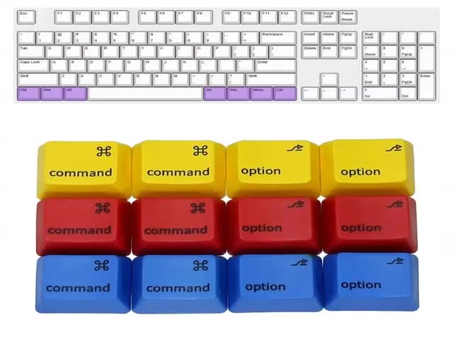 bt-pbt-ปุ่มกดคีย์บอร์ด-mac-สําหรับ-command-option-dye-sub-cherry-mx-switch-1-25u