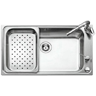 Embedded sink BUILT-IN SINK 1B TEKA BAHIA PLUS STAINLESS STEEL Sink device Kitchen equipment อ่างล้างจานฝัง ซิงค์ฝัง 1หล