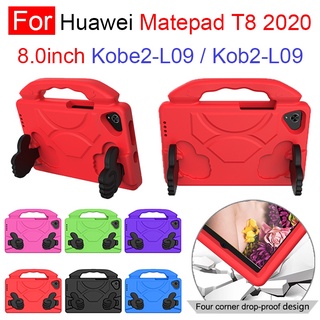 เคสสําหรับ Huawei Matepad T8 2020 8.0Inch Kob2-L09 Eva เคสหนังแบบตั้งได้พร้อมขาตั้งป้องกันการกระแทก