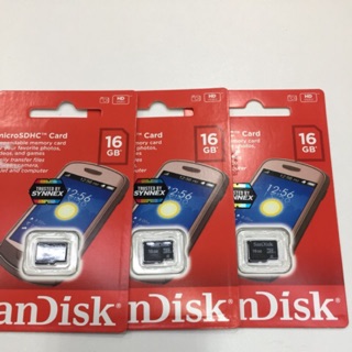 ภาพหน้าปกสินค้าSANDISK MICRO SD CARD 16GB  32GB SANDISKของแท้แน่นอนค่ะClass 4ค่ะ ที่เกี่ยวข้อง