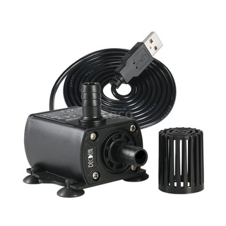 Decdeal USB DC5V 4.8W Ultra-quiet Mini Brushless Water Pump Waterproof Submersible Fountain Aquarium