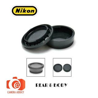 Nikom BF-N1 Body cap&Nikon LF-N1 Rear Lens cap