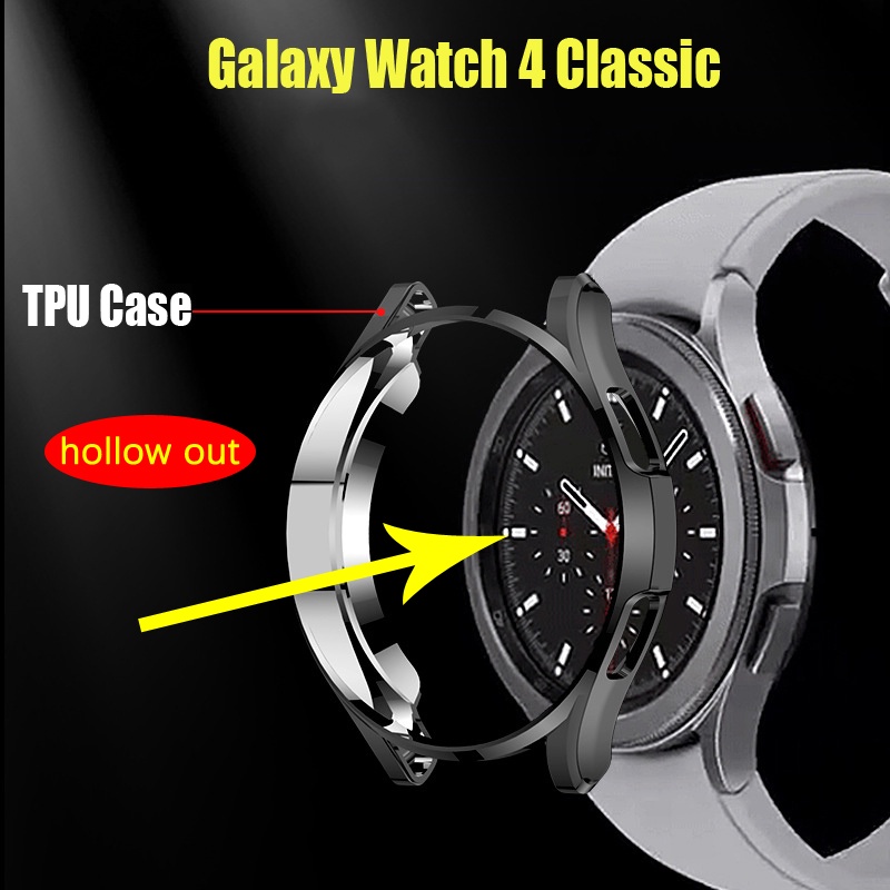 เคส-samsung-galaxy-watch-4-เคส-สาย-tpu-สายรัด-samsung-galaxy-watch-4-40mm-44mm-เกราะป้องกัน-samsung-galaxy-watch-4-classic-เคส