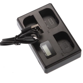 LCD DIGITAL TRIPLE CHARGER FOR CANON LP-E6 //1504//