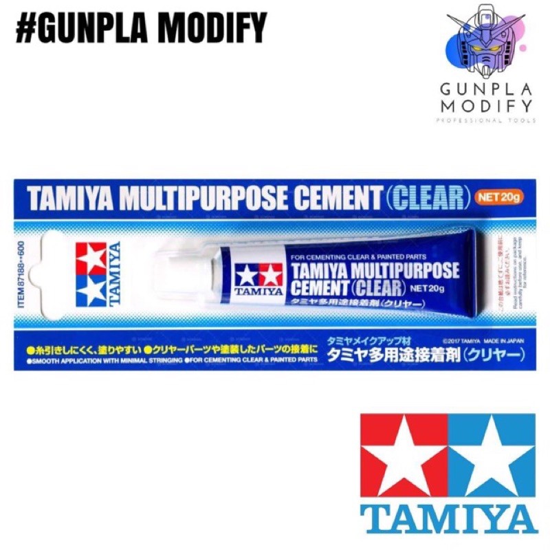 Tamiya 87188 Multipurpose Cement (Clear) 20g Model Glue Craft