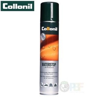 ภาพหน้าปกสินค้าCOLLONIL Water stop Spray ขนาด 200 มล สเ่ปรย์กันน้ำ ฝุ่น รังสียูวี และเชื้อรา สำหรับหนังเรียบ หนังสังเคราะห์ หนังแคนวาส ซึ่งคุณอาจชอบราคาและรีวิวของสินค้านี้