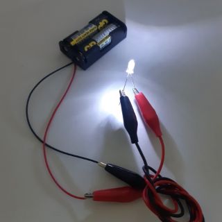 ชุดการทดลองไฟ 3v. LED มี 6 สี