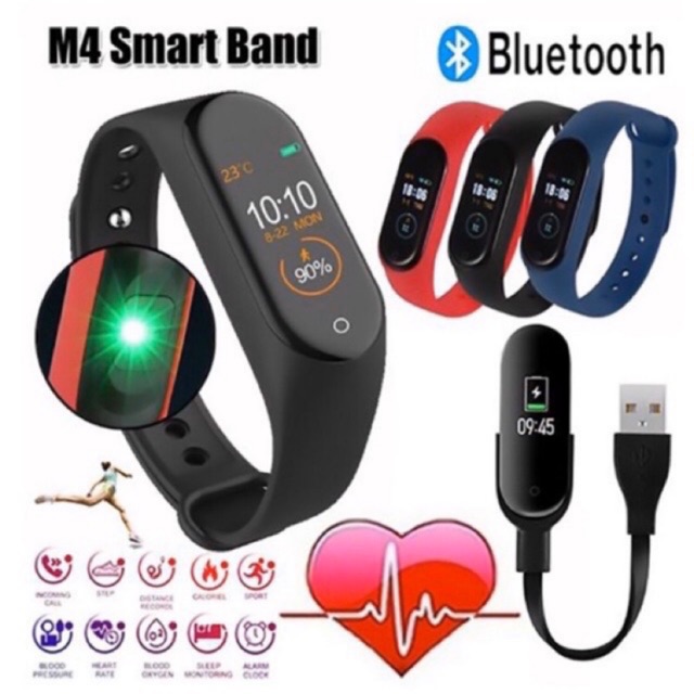 Cara guna smart bracelet m4 new arrivals