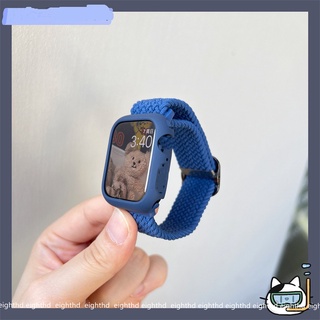 ใหม่ สายนาฬิกาข้อมือไนล่อน สีแคนดี้ สําหรับ Smart Watches Series 8 7 6 SE 5 4 3 2 1 ขนาด 41 มม. 45 มม. 44 มม. 42 มม. 40 มม. 38 มม.