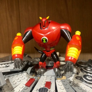 Ben 10 - 10cm Ultimate Alien armodrillo Haywire #เบนเทน