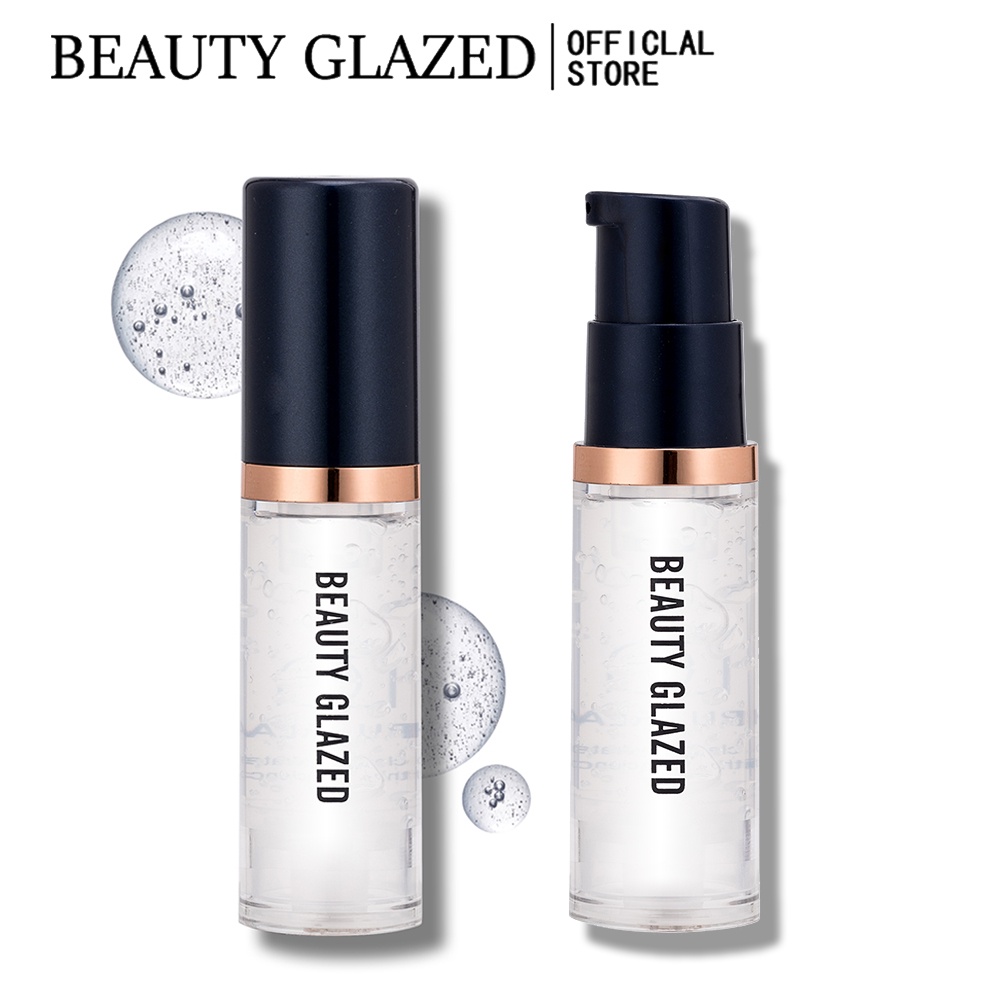 beauty-glazed-เจลใส-รองพื้นควบคุมความมันสำหรับผิวหน้าสดชื่น-glow-pore-blurring-smooth-surface-primer-เมคอัพเบสรองพื้นติดทนนาน-smooth