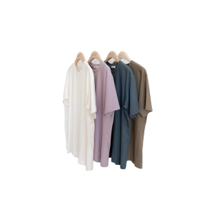 avocado เสื้อยืดโอเวอร์ไซส์ oversize สีพื้น egg tee