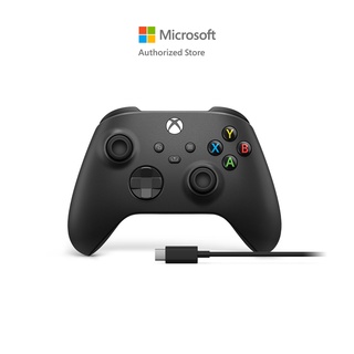 ภาพขนาดย่อของสินค้าMicrosoft Xbox Black Controller + Usb-C Cable