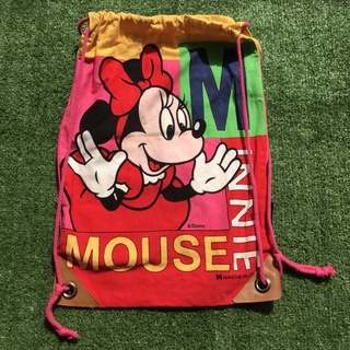 Minnie mouse vintage bag กระเป๋าเป้มินนี่เม้าส์