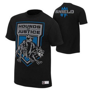 The Shield Hounds Of Justice Logo T-Shirtสามารถปรับแต่งได้