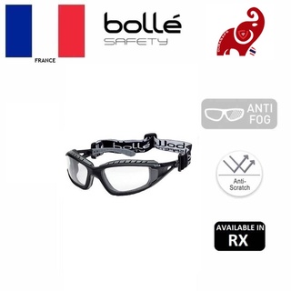 BOLLE 1652001A TRACPSI Tracker 2 Safety Spectacle Clear Anti-Scratch/Anti-Fog Len