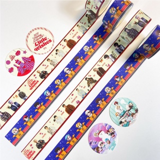 BTS Christmas themed tape Little Wishes album Ledger sticker