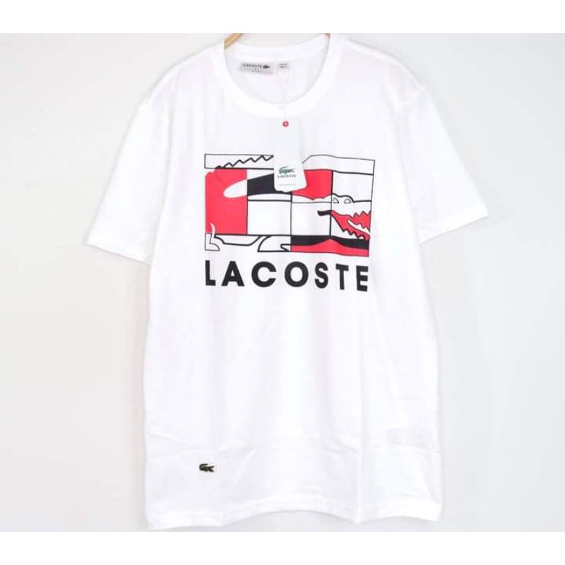 lc-lacoste-เสื้อยืดคอกลมแขนสั้นแบรนด์-ราคารวมค่าจัดส่งค่ะ