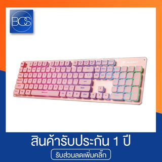 ภาพหน้าปกสินค้าNUBWO NK32 Fortune Pink Edition Gaming Keyboard คีย์บอร์ดเกมมิ่ง - (สีชมพู) ที่เกี่ยวข้อง