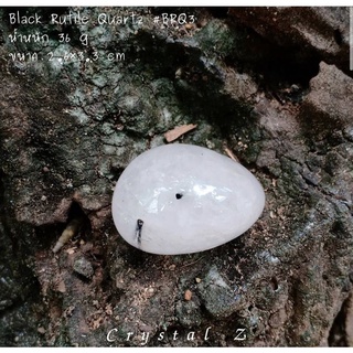 ไหมดำ หรือแก้วขนเหล็ก | Black Rutile Quartz #3🖤🧙#palmstone เนื้อขาวขุ่น
