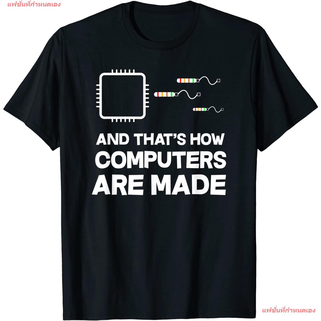 เสื้อยืดโอเวอร์ไซส์แฟชั่นที่กำหนดเอง-นักเขียนโปรแกรม-เสื้อยืด-programmer-developer-software-funny-computer-engineeri