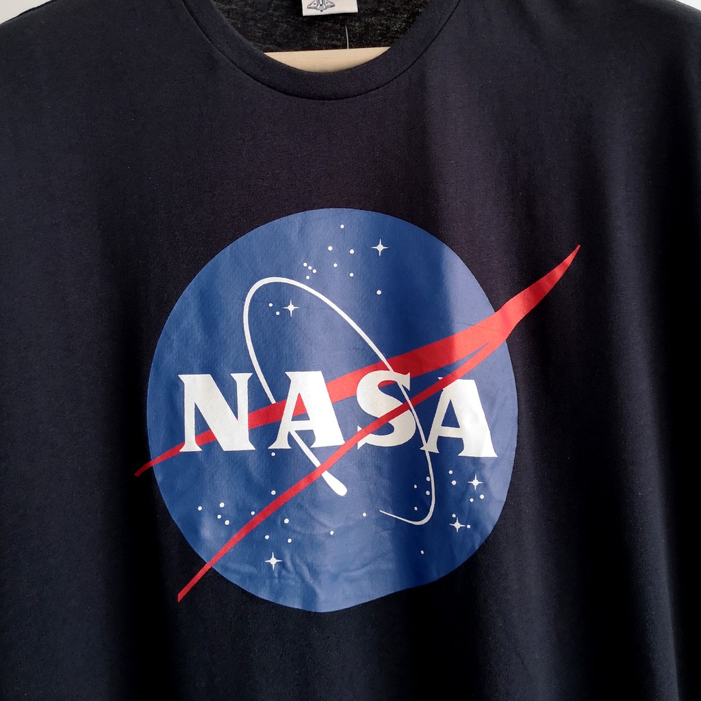 เสื้อยืด-nasa-สินค้านำเข้าแท้-cotton-100