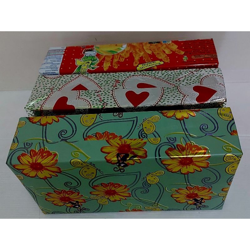 ภาพสินค้ากล่องของขวัญห่อฟรอยส์​( 6​ กับ3ชิ้น/เซ็ท)​ จากร้าน pksmiletoy บน Shopee ภาพที่ 1