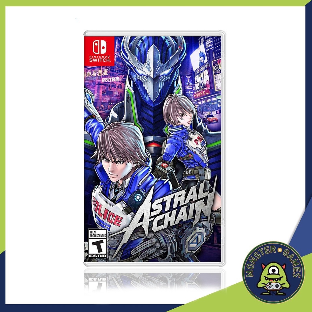 ภาพหน้าปกสินค้าAstral Chain Nintendo Switch Game แผ่นแท้มือ1   (Astral Chain Switch)