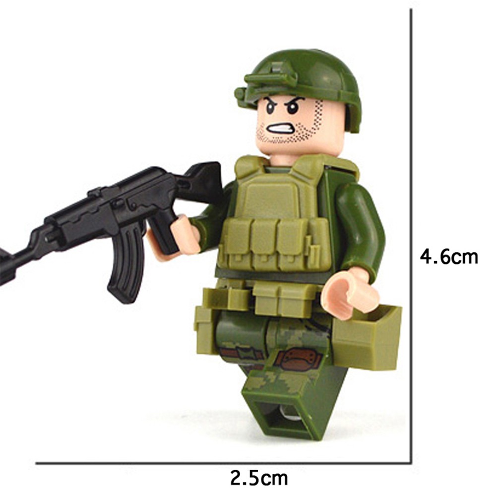 ชุดของเล่นตัวต่อเลโก้ทหารอิตาลี-ww2-สําหรับเด็กก่อนวัยเรียน-อายุ-3-ปีขึ้นไป-16-ชิ้น