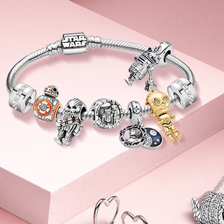 ภาพหน้าปกสินค้าส่งฟรี PANDORA SET กำไล STAR WARS สร้อยข้อมือ เครื่องประดับ ซึ่งคุณอาจชอบราคาและรีวิวของสินค้านี้