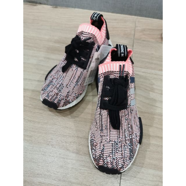 Adidas nmd r1 primeknit sun glow salmon | Shopee Thailand
