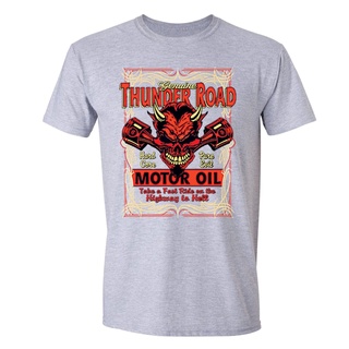 2019 ขายดี ใหม่ เสื้อยืดลําลอง แขนสั้น พิมพ์ลาย Devil Hard Core Route 66 American Oil Biker แฟชั่นฤดูร้อน สําหรับผู้ชายส