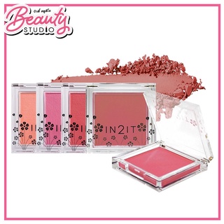 (แท้100%) In2It Sheer Matte Blush บลัชออนเนื้อแมทเนียนละเอียด ห้สีสันเด่นชัด สูตรกันน้ำ ติดทนนาน