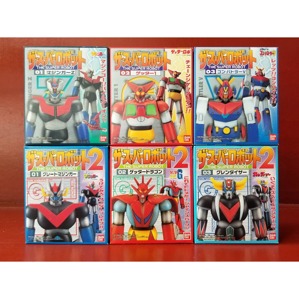 Great Mazinger Bandai 1998 – PVC Kit Super Robot No.01 – Neuf Scellé Japan
