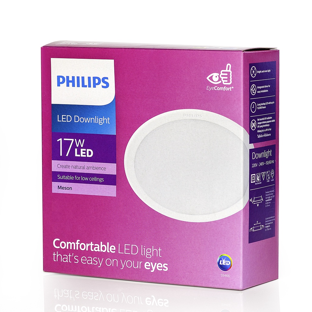 ภาพหน้าปกสินค้าPHILIPS โคมไฟ DOWN LIGHT 17 W ขนาด 6 นิ้ว ฟิลิปส์ LED หน้ากลม MESON 150 GEN3 59466 จากร้าน clinic_lighting บน Shopee