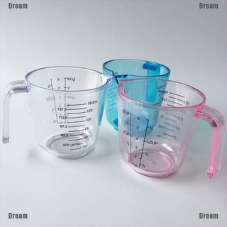 &lt;Dream&gt; ถ้วยตวงของเหลว พลาสติกใส ขนาด 150 มล. สําหรับรินน้ํา เทของเหลว บ้าน ห้องครัว
