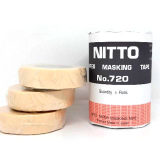 ภาพหน้าปกสินค้าเทปกระดาษกาว NITTO นิตโต้เทป No.720 ซึ่งคุณอาจชอบราคาและรีวิวของสินค้านี้