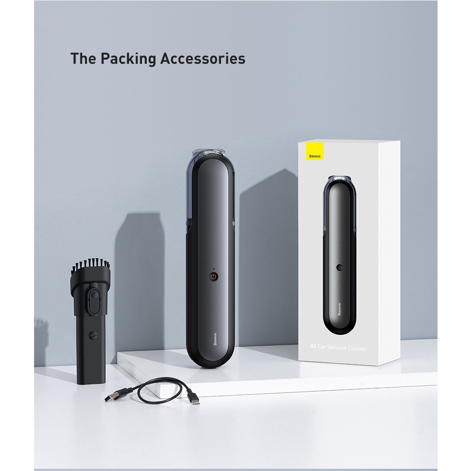 Baseus A1 car vacuum cleaner เครื่องดูดฝุ่น Scalable เครื่องดูดฝุ่นในรถ ...