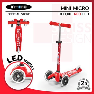 Micro Mini Deluxe LED สกู๊ตเตอร์เด็ก อายุตั้งแต่ 2 -5 ปี