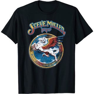 เสื้อยืดโอเวอร์ไซส์เสื้อยืด พิมพ์ลายวง Steve Miller Book of DreamsS-3XL