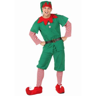 ภาพหน้าปกสินค้าcp217 ชุดซานต้าสีเขียว ชุดเอลฟ์ ELFผู้ชาย ชุดซานตาคลอส ชุดเอลฟ์ ชุดคริสต์มาส เอลฟ์ christmas ซึ่งคุณอาจชอบสินค้านี้
