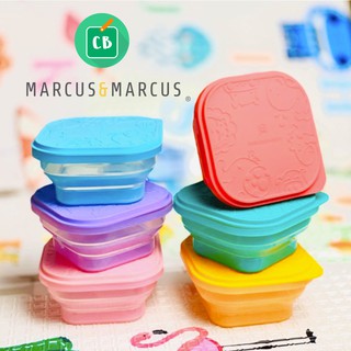 Marcus &amp; Marcus - ถ้วยเก็บขนมและอาหารเด็กแบบพับได้ Collapsible Snack Container มาร์คัสแอนด์มาร์คัส